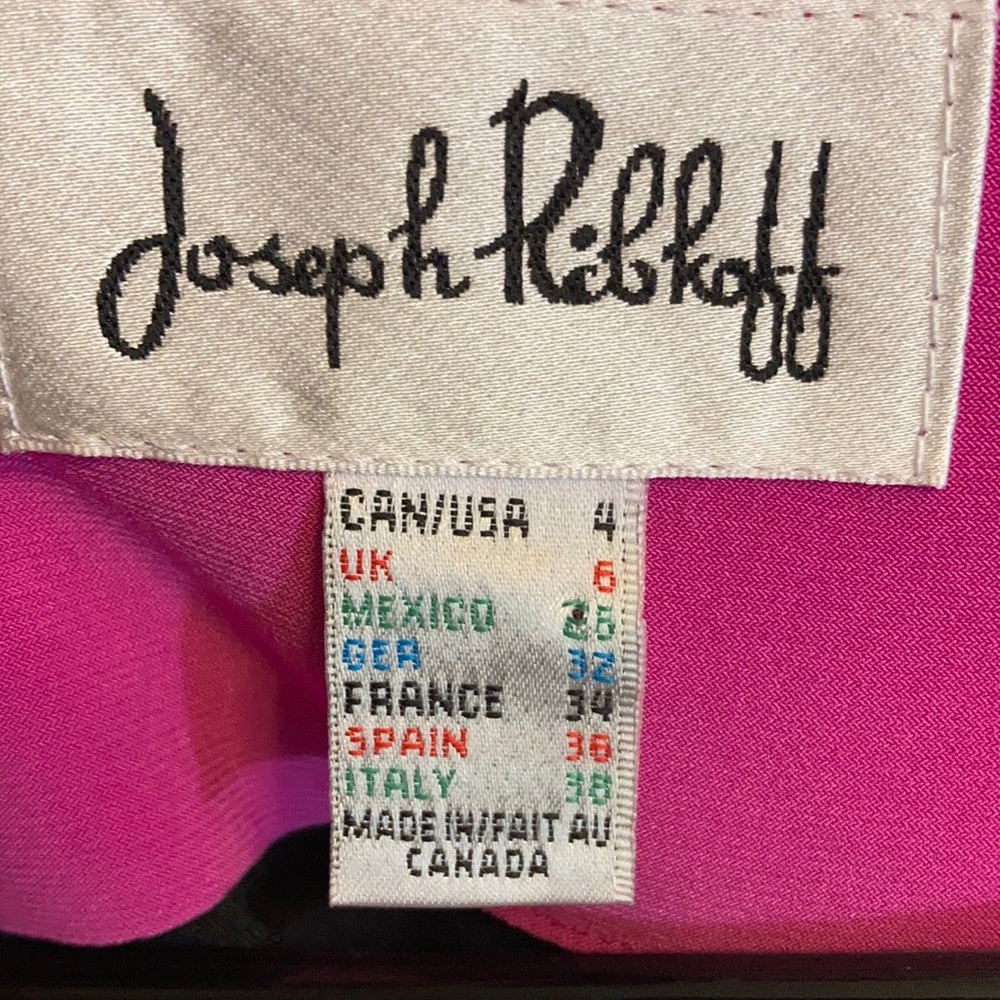 Joseph Ribkoff Sexy Knit Sheath Party Dress 4 - Picture 9 of 10